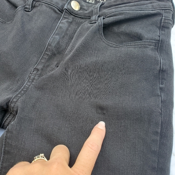 AEO 360° Super Stretch Hi-Rise Black Jegging Size 8 Regular - Picture 4 of 15